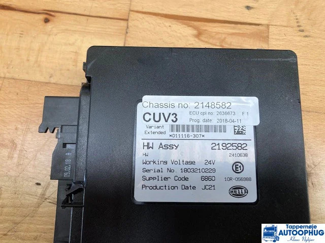 Scania CUV3 unit, 2436775, 2192582, 2632613, 2765788, 2706148, 2765789, 2785662 - Elektrický systém pro Nákladní auto: obrázek 1 Scania CUV3 unit, 2436775, 2192582, 2632613, 2765788, 2706148, 2765789, 2785662 - Elektrický systém pro Nákladní auto: obrázek 1