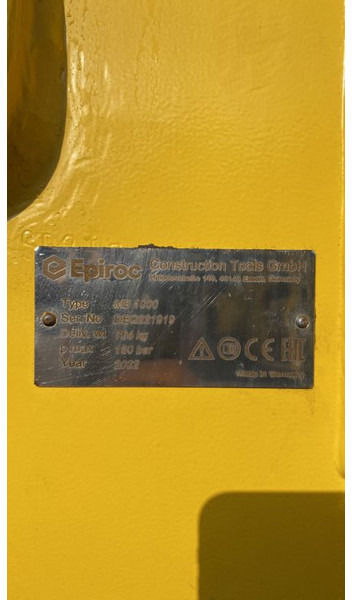 Epiroc MB1000 - Hydraulické kladivo pro Stavební technika: obrázek 5 Epiroc MB1000 - Hydraulické kladivo pro Stavební technika: obrázek 5