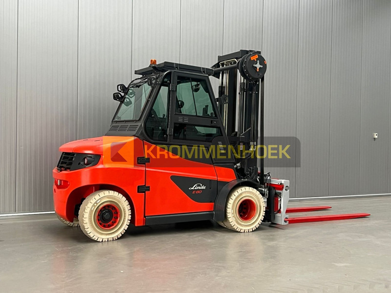Linde E 80-900 - Elektrický vysokozdvižný vozík: obrázek 4 Linde E 80-900 - Elektrický vysokozdvižný vozík: obrázek 4