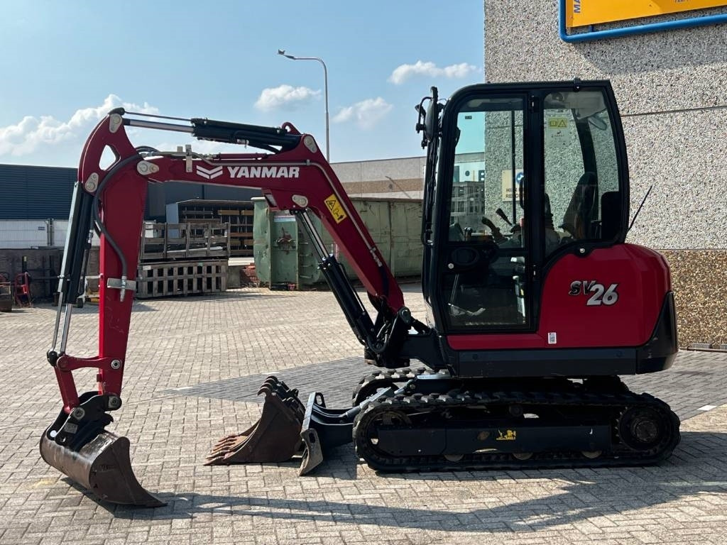 Yanmar SV26, quick bucket release, 294 hours, 2022! - Mini rýpadlo: obrázek 2 Yanmar SV26, quick bucket release, 294 hours, 2022! - Mini rýpadlo: obrázek 2