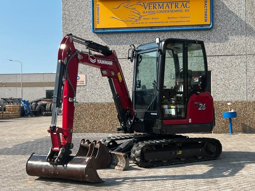 Yanmar SV26, quick bucket release, 294 hours, 2022! - Mini rýpadlo: obrázek 1 Yanmar SV26, quick bucket release, 294 hours, 2022! - Mini rýpadlo: obrázek 1