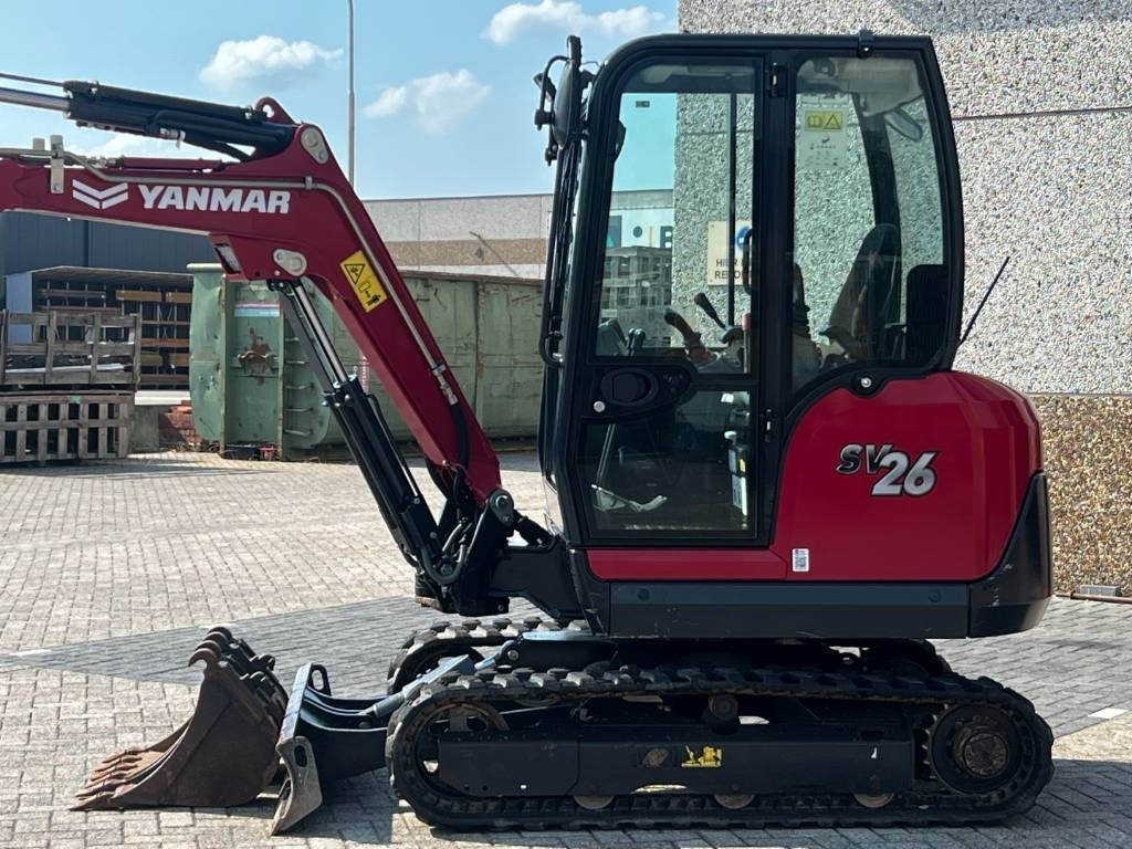 Yanmar SV26, quick bucket release, 294 hours, 2022! - Mini rýpadlo: obrázek 3 Yanmar SV26, quick bucket release, 294 hours, 2022! - Mini rýpadlo: obrázek 3