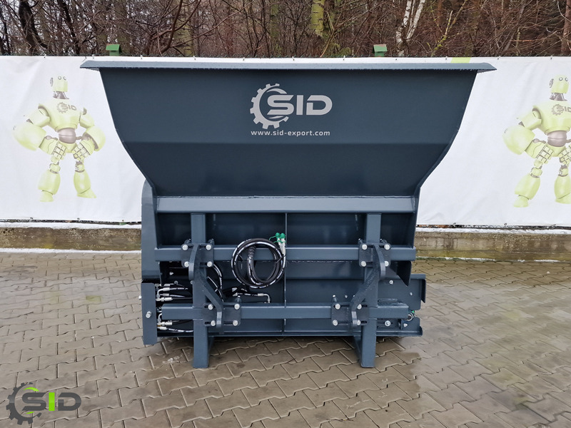 SID EINSTREUGERÄT MIT BAND / FUTTERVERTEILER / Bedding Bucket / Pailleuse 1,0m 0,8m3 - Nakládací lžíce pro Zemědělská technika: obrázek 4 SID EINSTREUGERÄT MIT BAND / FUTTERVERTEILER / Bedding Bucket / Pailleuse 1,0m 0,8m3 - Nakládací lžíce pro Zemědělská technika: obrázek 4