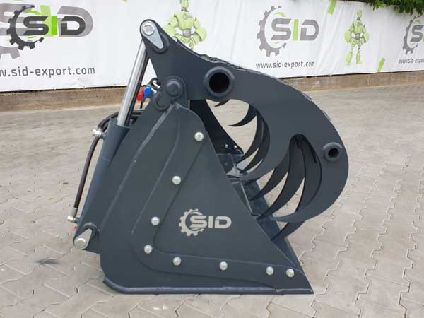 SID GREIFSCHAUFEL GEBRANNTE ZINKEN / Grab bucket burned tines 1,0 m - Lžícový drapák pro Traktor: obrázek 2 SID GREIFSCHAUFEL GEBRANNTE ZINKEN / Grab bucket burned tines 1,0 m - Lžícový drapák pro Traktor: obrázek 2