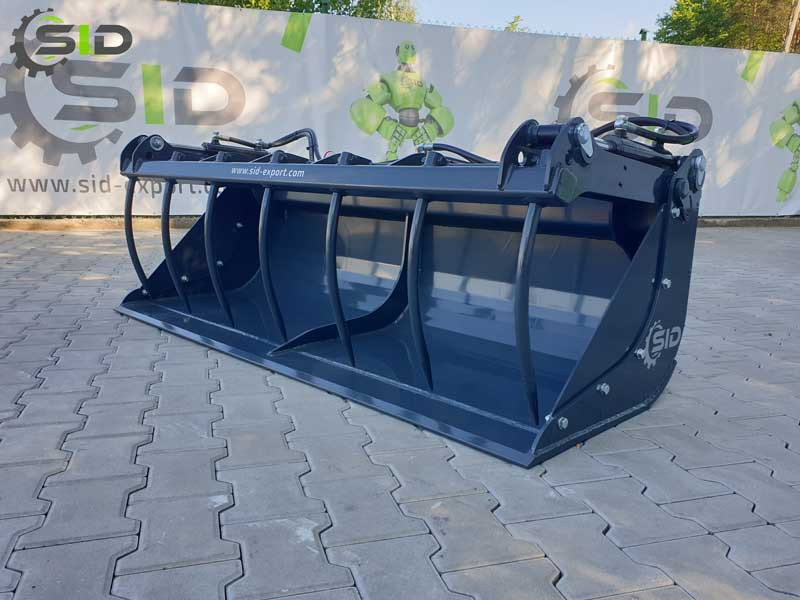 SID Greifschaufel Krokodilschaufel Silagegreifer S / Grab bucket forged tines S 1,2 m - Lžícový drapák pro Lžícový drapák: obrázek 1 SID Greifschaufel Krokodilschaufel Silagegreifer S / Grab bucket forged tines S 1,2 m - Lžícový drapák pro Lžícový drapák: obrázek 1