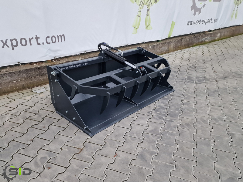 SID Greifschaufel mini geb. Zinken / Grab bucket Mini burned tines 1,0 m - Lžícový drapák pro Malotraktor: obrázek 1 SID Greifschaufel mini geb. Zinken / Grab bucket Mini burned tines 1,0 m - Lžícový drapák pro Malotraktor: obrázek 1