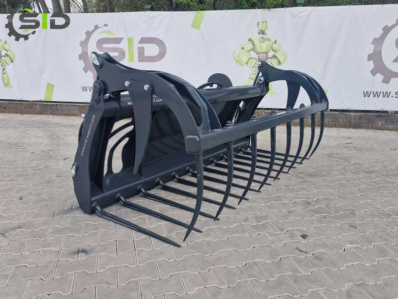 SID Krokodilgebiss Krokodilzange XL / Crocodile manure fork with grapple XL 1,8 m - Vidle pro Zemědělská technika: obrázek 1 SID Krokodilgebiss Krokodilzange XL / Crocodile manure fork with grapple XL 1,8 m - Vidle pro Zemědělská technika: obrázek 1