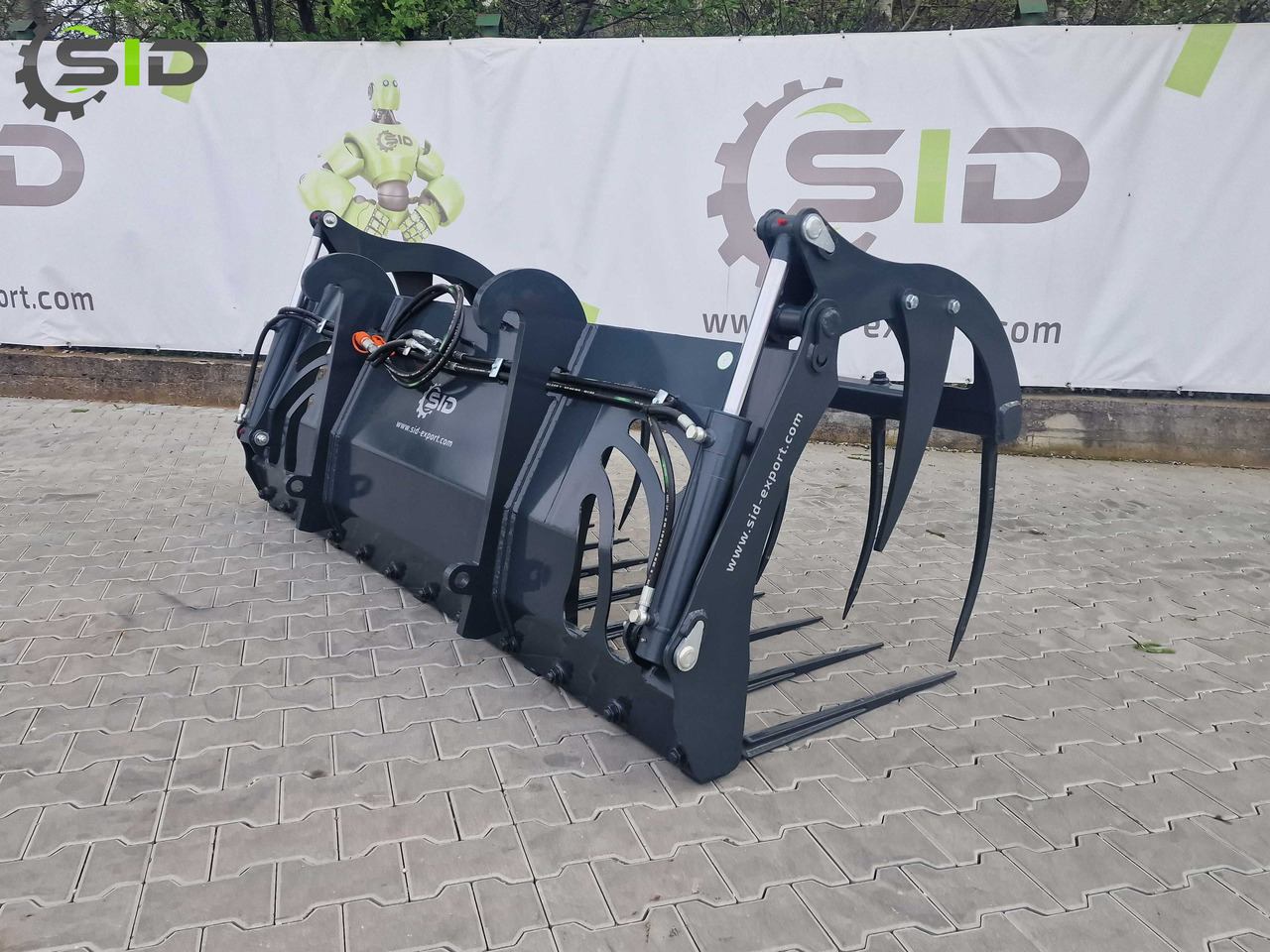 SID Krokodilgebiss Krokodilzange XL / Crocodile manure fork with grapple XL 1,8 m - Vidle pro Zemědělská technika: obrázek 3 SID Krokodilgebiss Krokodilzange XL / Crocodile manure fork with grapple XL 1,8 m - Vidle pro Zemědělská technika: obrázek 3