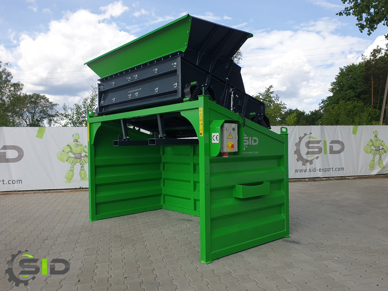 SID RÜTTELSIEB 2 FRAKTIONEN SIEBANLAGE / Vibrating Screen - Třídič: obrázek 1 SID RÜTTELSIEB 2 FRAKTIONEN SIEBANLAGE / Vibrating Screen - Třídič: obrázek 1