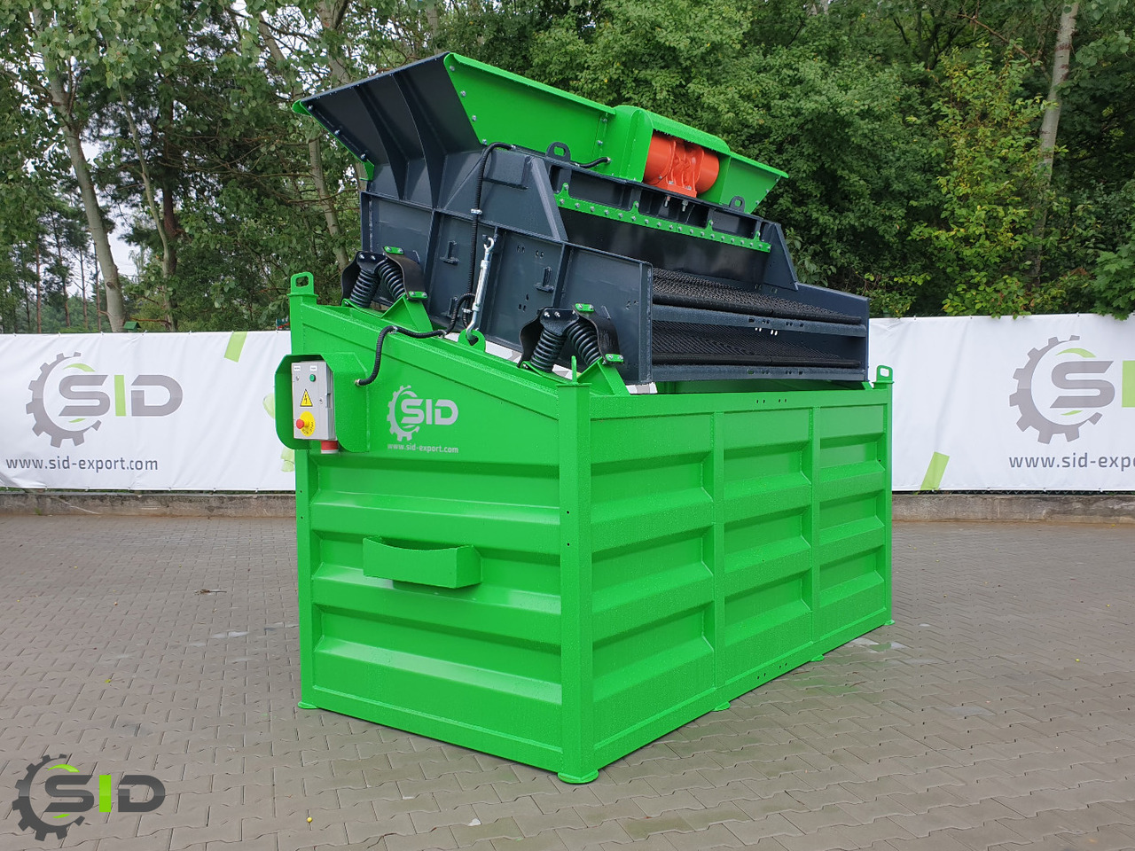 SID RÜTTELSIEB 2 FRAKTIONEN SIEBANLAGE / Vibrating Screen - Třídič: obrázek 2 SID RÜTTELSIEB 2 FRAKTIONEN SIEBANLAGE / Vibrating Screen - Třídič: obrázek 2