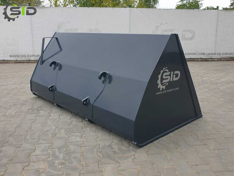 SID VOLUMENSCHAUFEL / Volume bucket 1,5 m 0,7 m3 - Nakládací lžíce pro Zemědělská technika: obrázek 2 SID VOLUMENSCHAUFEL / Volume bucket 1,5 m 0,7 m3 - Nakládací lžíce pro Zemědělská technika: obrázek 2