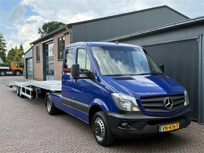 Mercedes-Benz Sprinter Be-combi Dub. Cabine Autotransport Tijhof Trailer - Tahač: obrázek 1 Mercedes-Benz Sprinter Be-combi Dub. Cabine Autotransport Tijhof Trailer - Tahač: obrázek 1
