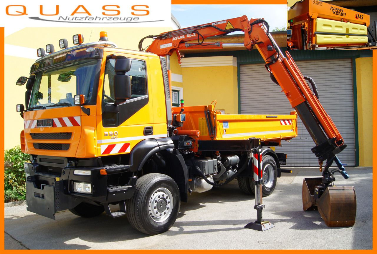 IVECO 190T33 Trakker 4x4/ATLAS 85.2/Euro5/Winterdienst/Streuer - Sklápěč: obrázek 1 IVECO 190T33 Trakker 4x4/ATLAS 85.2/Euro5/Winterdienst/Streuer - Sklápěč: obrázek 1
