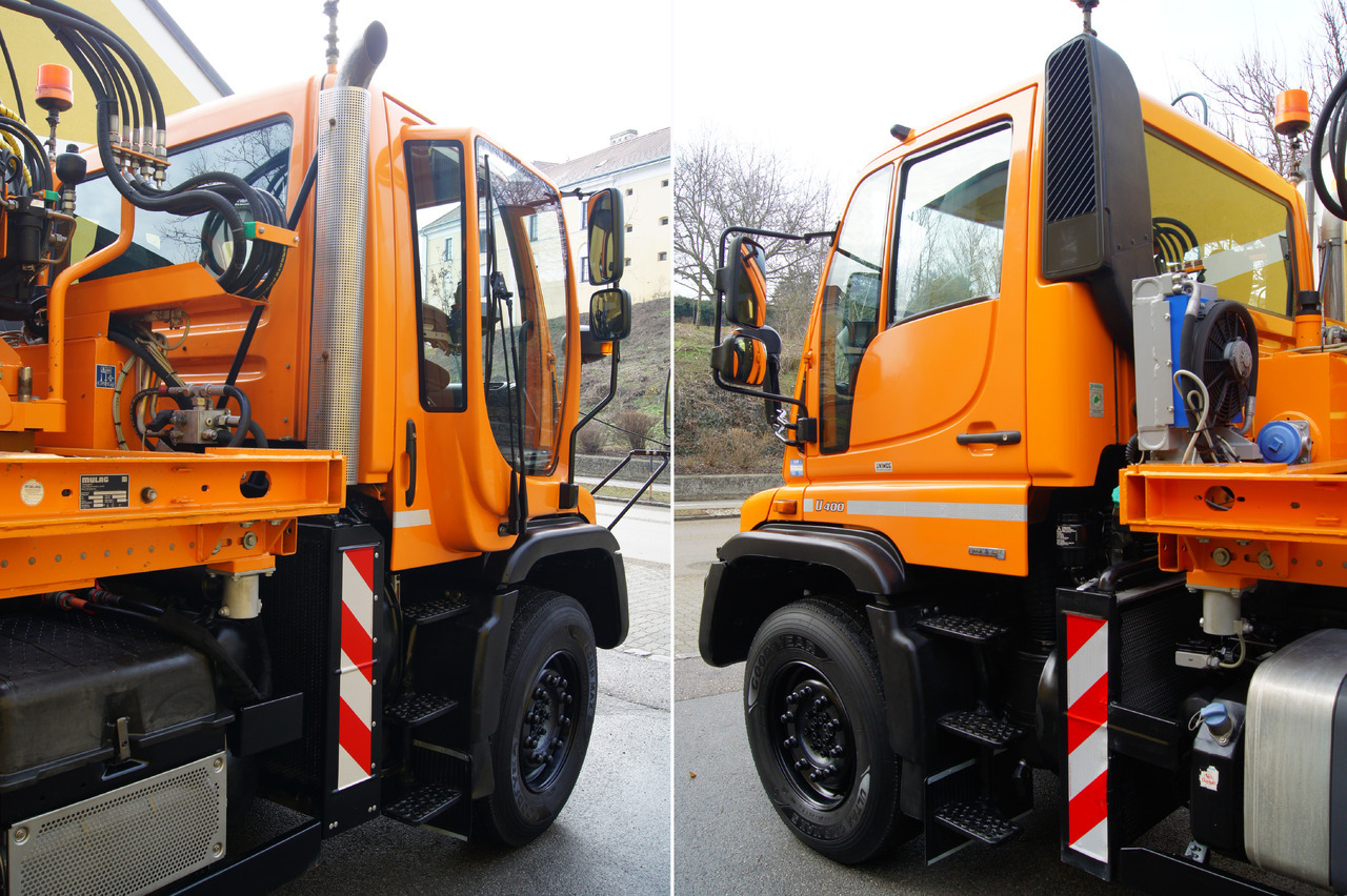 Komunální/ Speciální technika UNIMOG Unimog U 400/TÜV/Hydrostat/Mähtür +MULAG MHU 800: obrázek 9
