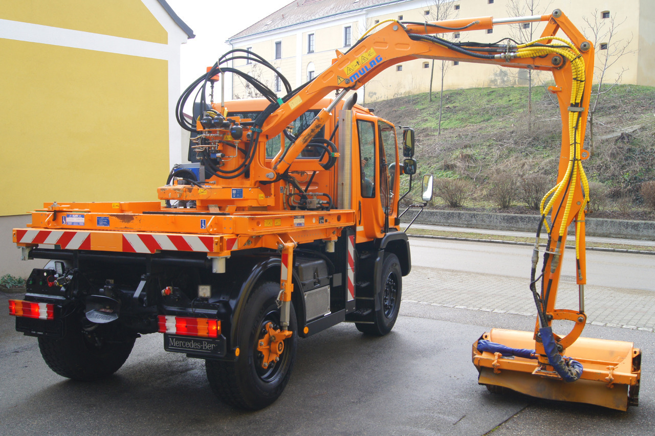 Komunální/ Speciální technika UNIMOG Unimog U 400/TÜV/Hydrostat/Mähtür +MULAG MHU 800: obrázek 7