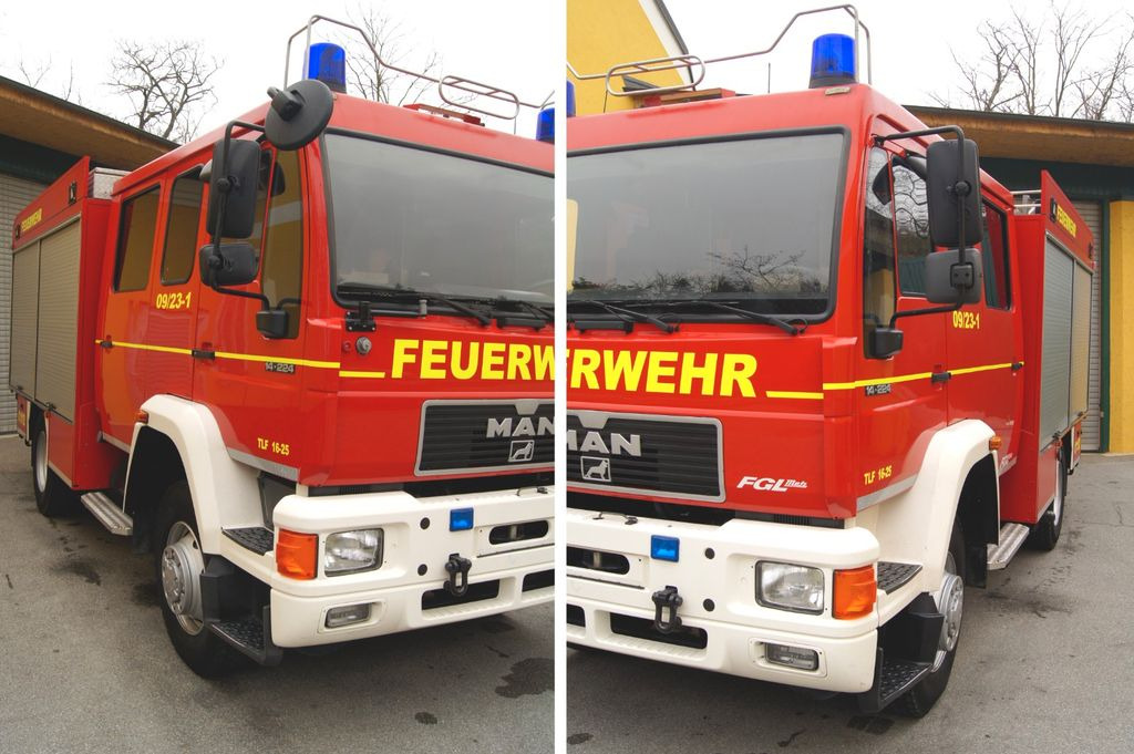 Hasičský vůz MAN 14.224 L80 4x4 /METZ TLF 16/25 Feuerwehr: obrázek 7