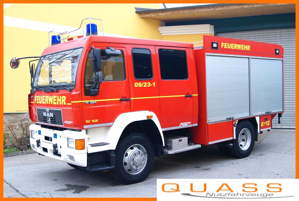 MAN 14.224 L80 4x4 /METZ TLF 16/25 Feuerwehr - Hasičský vůz: obrázek 1 MAN 14.224 L80 4x4 /METZ TLF 16/25 Feuerwehr - Hasičský vůz: obrázek 1