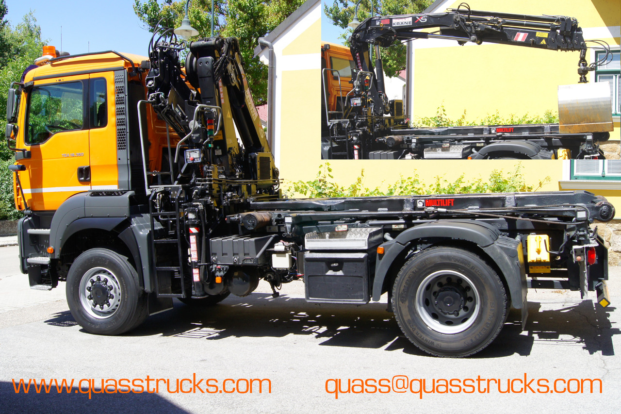 MAN TGA 18.360 BL 4x4/Euro 4/TÜV/HIAB 111/MULTILIFT/Winterdienst - Hákový nosič kontejnerů, Auto s hydraulickou rukou: obrázek 3 MAN TGA 18.360 BL 4x4/Euro 4/TÜV/HIAB 111/MULTILIFT/Winterdienst - Hákový nosič kontejnerů, Auto s hydraulickou rukou: obrázek 3