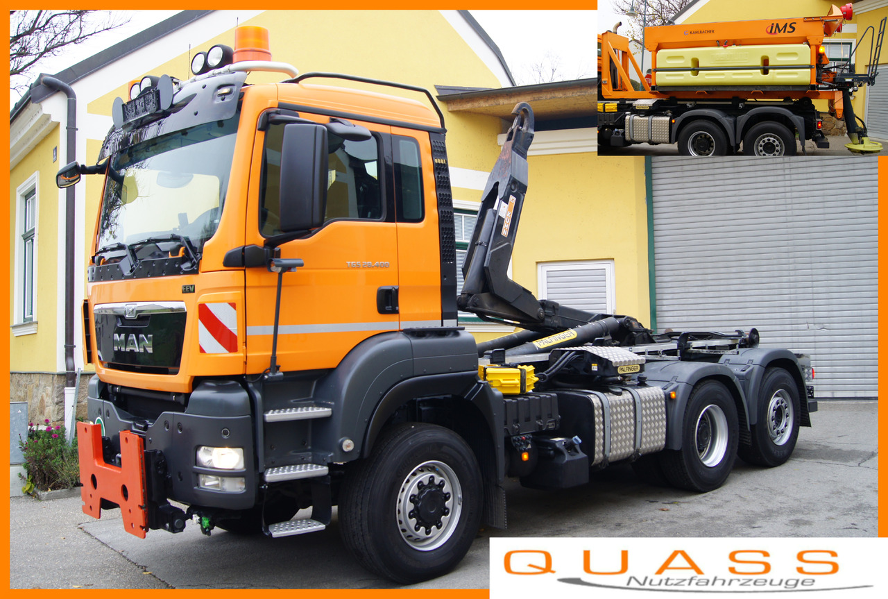MAN TGS 28.400 BL 6x4-4/TÜV/PALIFT/Winterdienst/Salzstreuer/Streuer/Schneepflug - Sklápěč: obrázek 1 MAN TGS 28.400 BL 6x4-4/TÜV/PALIFT/Winterdienst/Salzstreuer/Streuer/Schneepflug - Sklápěč: obrázek 1