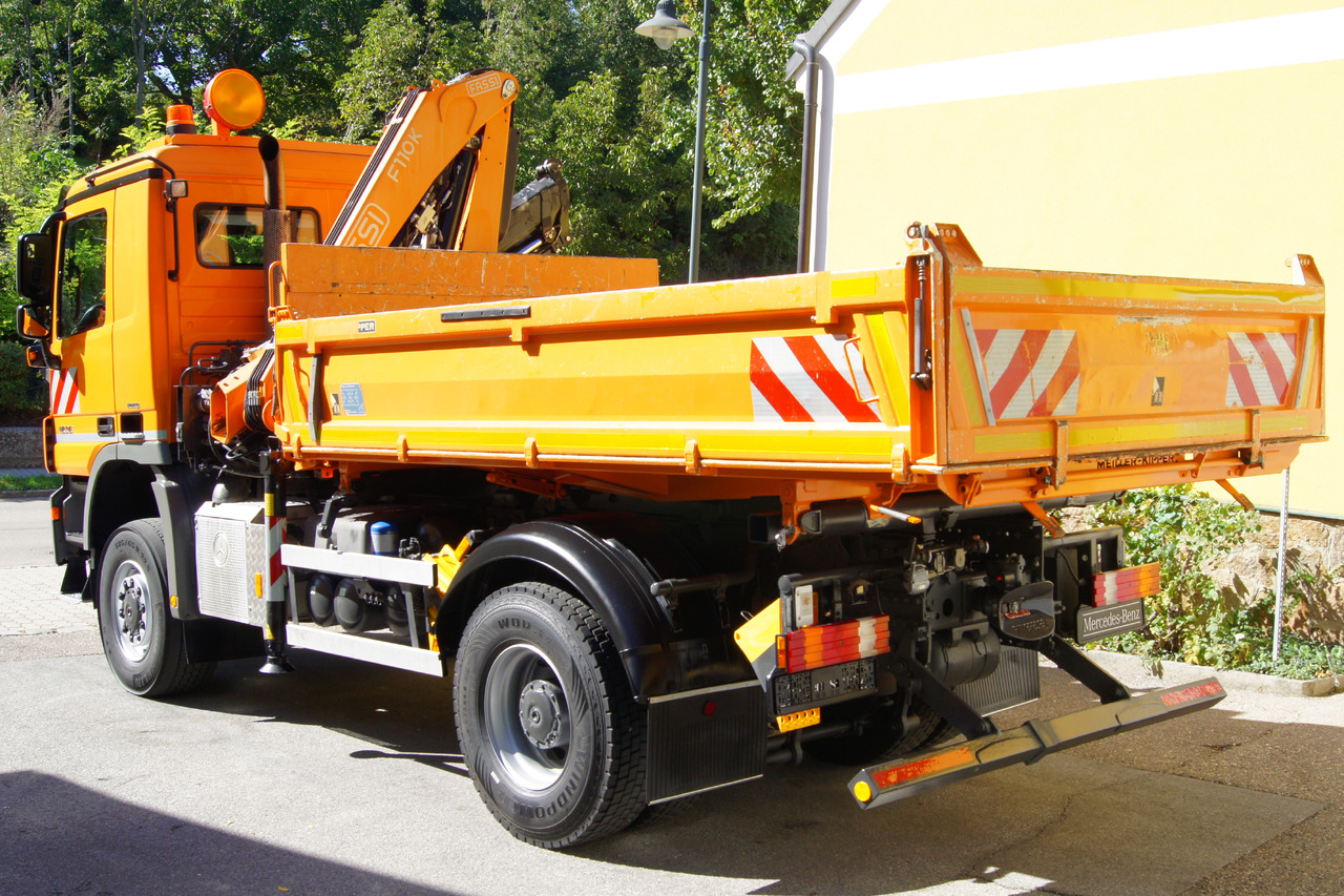 MERCEDES-BENZ ACTROS 1836 /4x4/TÜV/FASSI 110/MEILLER/Wechselsystem/Winterdienst - Auto s hydraulickou rukou: obrázek 3 MERCEDES-BENZ ACTROS 1836 /4x4/TÜV/FASSI 110/MEILLER/Wechselsystem/Winterdienst - Auto s hydraulickou rukou: obrázek 3