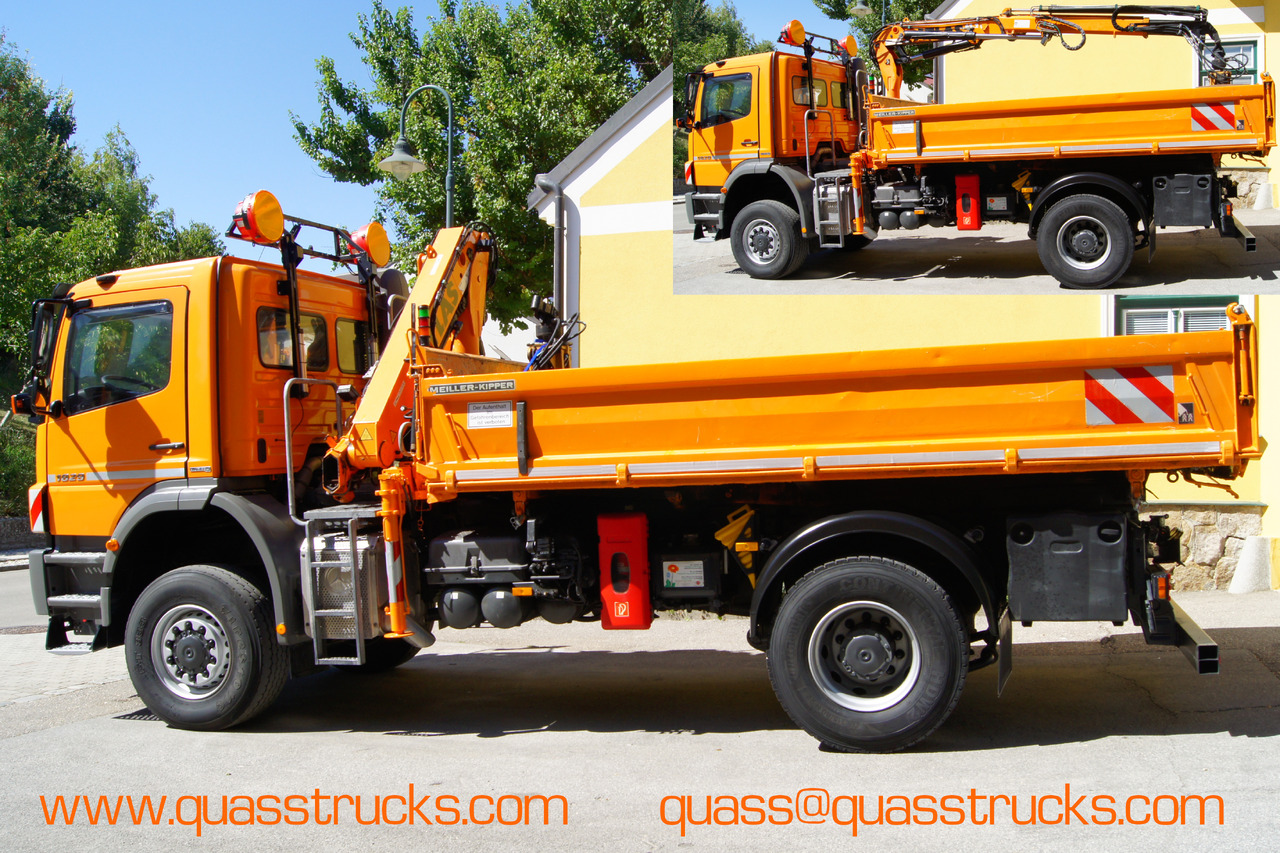 MERCEDES-BENZ AXOR 1829 4x4/EURO 5/ATLAS 65.2/MEILLER/Winterdienst - Sklápěč, Auto s hydraulickou rukou: obrázek 3 MERCEDES-BENZ AXOR 1829 4x4/EURO 5/ATLAS 65.2/MEILLER/Winterdienst - Sklápěč, Auto s hydraulickou rukou: obrázek 3