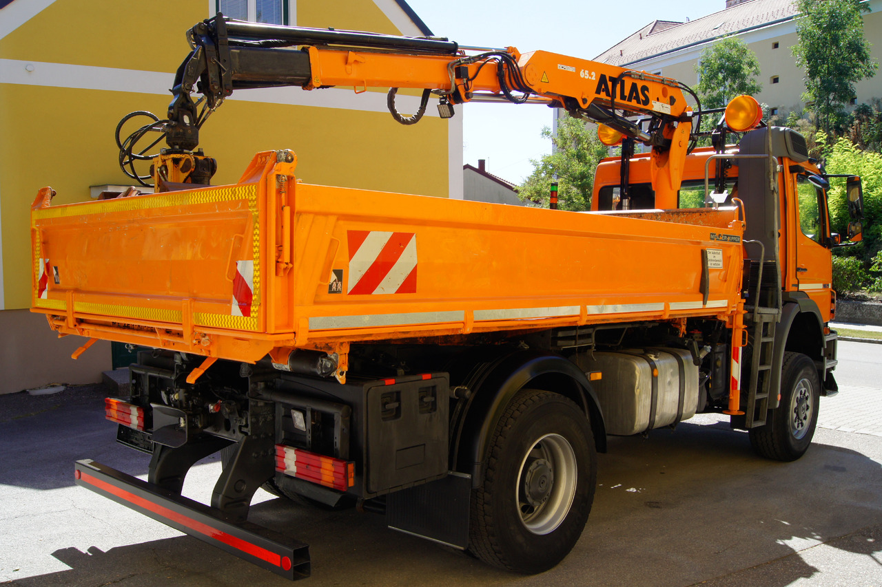 MERCEDES-BENZ AXOR 1829 4x4/EURO 5/ATLAS 65.2/MEILLER/Winterdienst - Sklápěč, Auto s hydraulickou rukou: obrázek 5 MERCEDES-BENZ AXOR 1829 4x4/EURO 5/ATLAS 65.2/MEILLER/Winterdienst - Sklápěč, Auto s hydraulickou rukou: obrázek 5