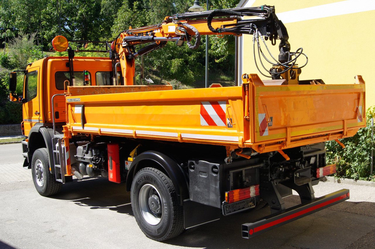MERCEDES-BENZ AXOR 1829 4x4/EURO 5/ATLAS 65.2/MEILLER/Winterdienst - Sklápěč, Auto s hydraulickou rukou: obrázek 4 MERCEDES-BENZ AXOR 1829 4x4/EURO 5/ATLAS 65.2/MEILLER/Winterdienst - Sklápěč, Auto s hydraulickou rukou: obrázek 4