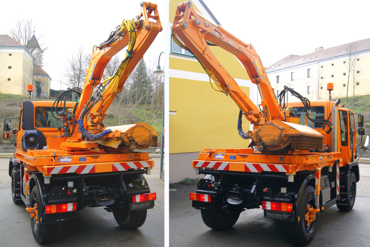 MERCEDES-BENZ Unimog U 400/TÜV/Hydrostat/Mähtür +MULAG MHU 800 - Sklápěč: obrázek 5 MERCEDES-BENZ Unimog U 400/TÜV/Hydrostat/Mähtür +MULAG MHU 800 - Sklápěč: obrázek 5