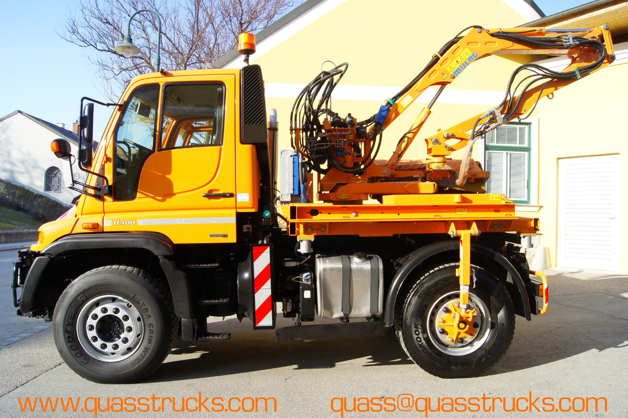 UNIMOG Unimog U 400/Hydrostat/Mähtür +MULAG MHU 800 - Sklápěč: obrázek 3 UNIMOG Unimog U 400/Hydrostat/Mähtür +MULAG MHU 800 - Sklápěč: obrázek 3