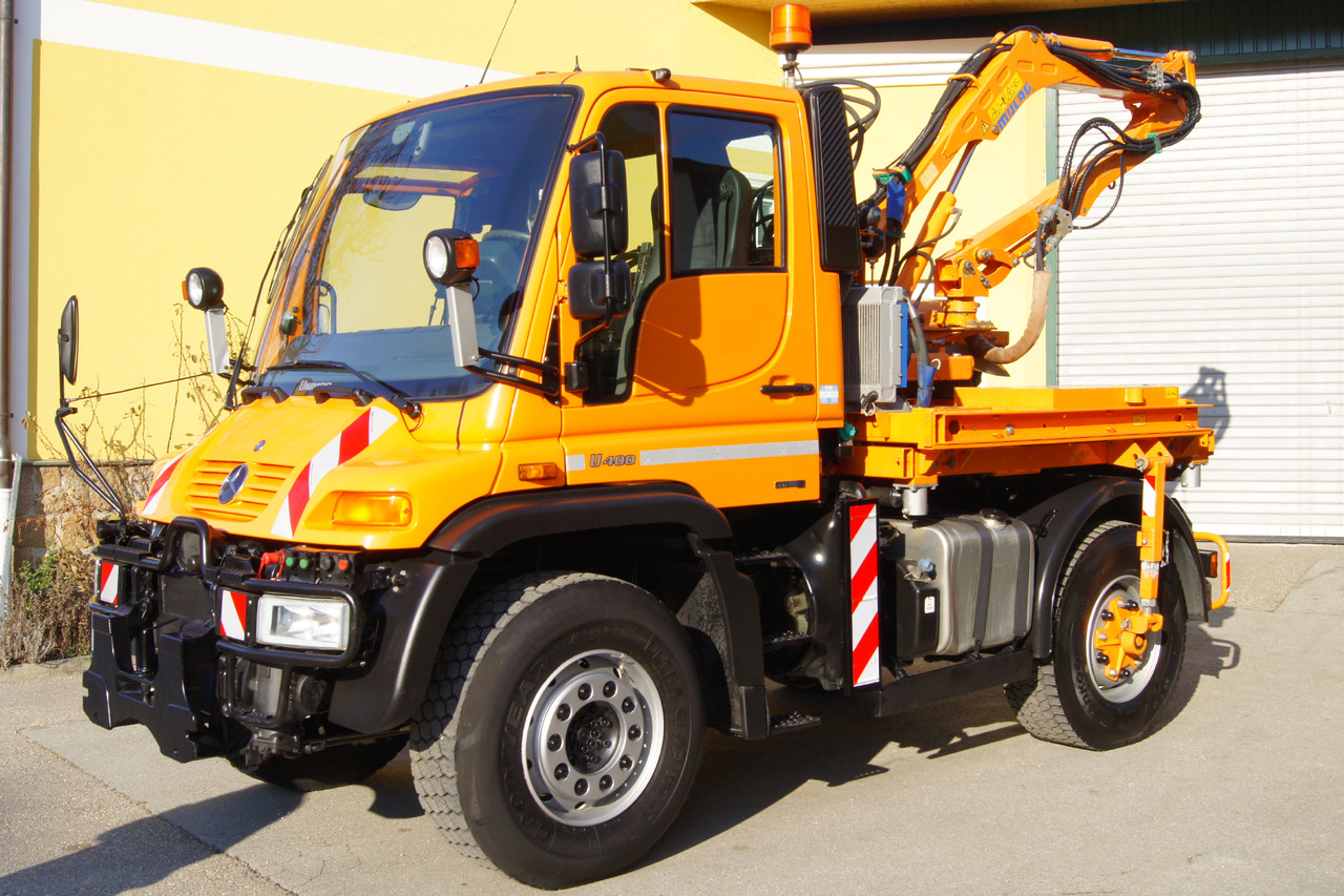 UNIMOG Unimog U 400/Hydrostat/Mähtür +MULAG MHU 800 - Sklápěč: obrázek 2 UNIMOG Unimog U 400/Hydrostat/Mähtür +MULAG MHU 800 - Sklápěč: obrázek 2