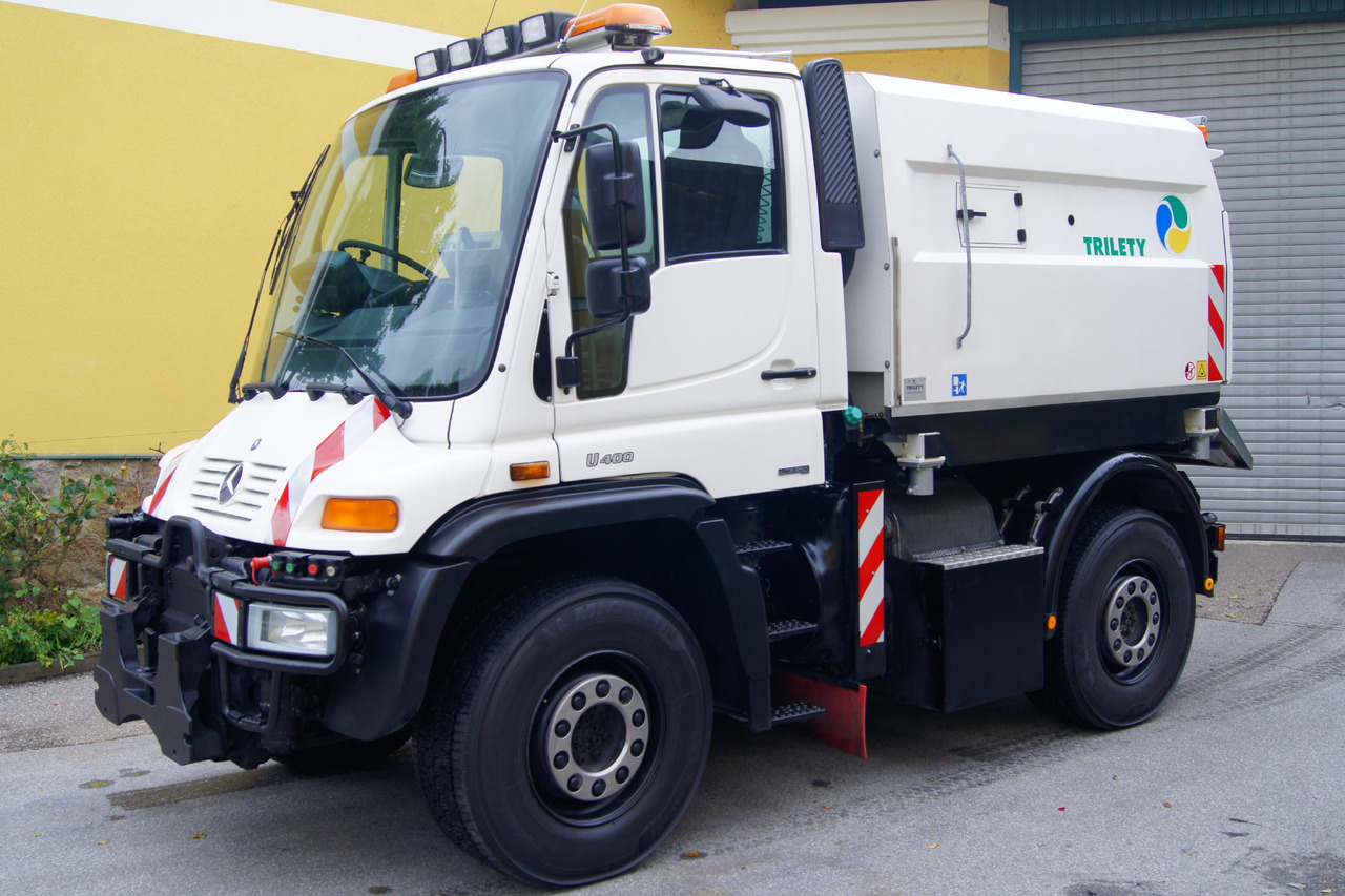 Zametací vůz UNIMOG Unimog U400 + TRILETY Kehrmaschine/TÜV/EUR4/Leistungshydraulik: obrázek 8