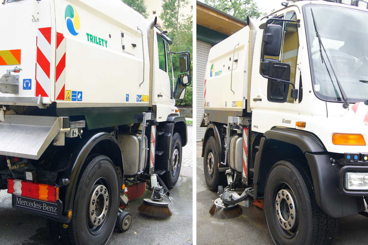 Zametací vůz UNIMOG Unimog U400 + TRILETY Kehrmaschine/TÜV/EUR4/Leistungshydraulik: obrázek 6