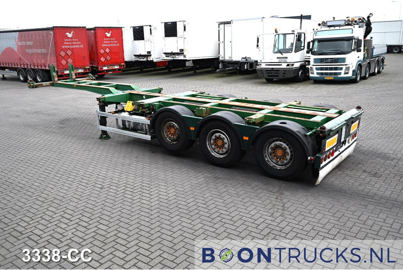 Broshuis 3UCC-39/45 2X20-30-40-45ft HC * LIFT AXLE * 2 x EXTENDABLE - Kontejnerovy návěs/ Výměnná nástavba: obrázek 4 Broshuis 3UCC-39/45 2X20-30-40-45ft HC * LIFT AXLE * 2 x EXTENDABLE - Kontejnerovy návěs/ Výměnná nástavba: obrázek 4
