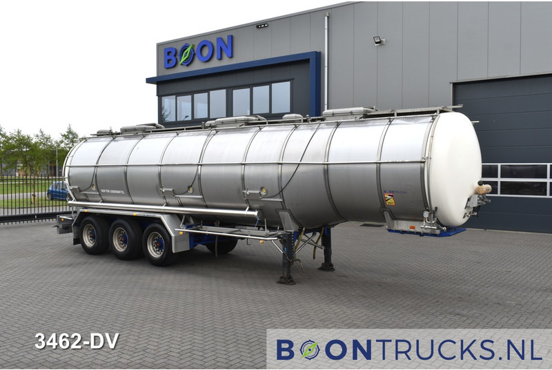 Burg BPO 12-27 Z TANK | 32,7 M³ * 3 COMP. * FOOD * STAINLESS STEEL * APK 05-2025 - Cisternový návěs: obrázek 4 Burg BPO 12-27 Z TANK | 32,7 M³ * 3 COMP. * FOOD * STAINLESS STEEL * APK 05-2025 - Cisternový návěs: obrázek 4