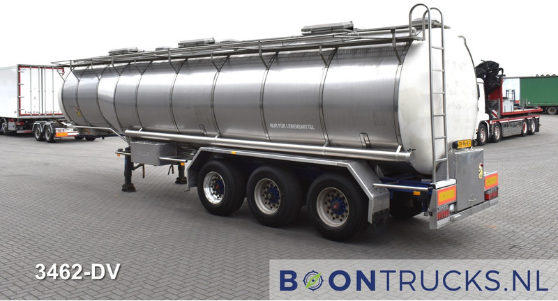 Burg BPO 12-27 Z TANK | 32,7 M³ * 3 COMP. * FOOD * STAINLESS STEEL * APK 05-2025 - Cisternový návěs: obrázek 3 Burg BPO 12-27 Z TANK | 32,7 M³ * 3 COMP. * FOOD * STAINLESS STEEL * APK 05-2025 - Cisternový návěs: obrázek 3