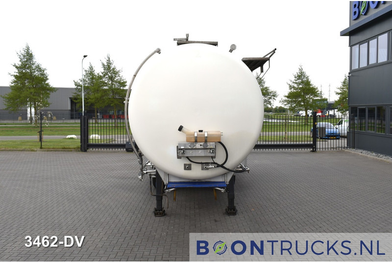 Cisternový návěs Burg BPO 12-27 Z TANK | 32,7 M³ * 3 COMP. * FOOD * STAINLESS STEEL * APK 05-2025: obrázek 6