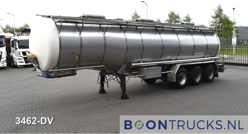 Burg BPO 12-27 Z TANK | 32,7 M³ * 3 COMP. * FOOD * STAINLESS STEEL * APK 05-2025 - Cisternový návěs: obrázek 5 Burg BPO 12-27 Z TANK | 32,7 M³ * 3 COMP. * FOOD * STAINLESS STEEL * APK 05-2025 - Cisternový návěs: obrázek 5