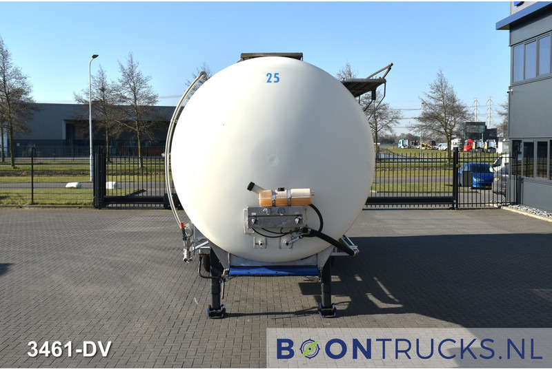 Cisternový návěs Burg BPO 12-27 Z TANK | 32,8 M³ * 3 COMP. * FOOD * STAINLESS STEEL * APK 10-2025: obrázek 6