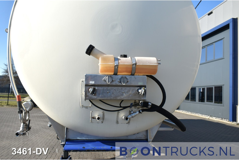 Cisternový návěs Burg BPO 12-27 Z TANK | 32,8 M³ * 3 COMP. * FOOD * STAINLESS STEEL * APK 10-2025: obrázek 13