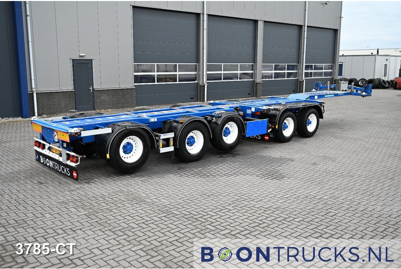 D-Tec CT-60-05D | 2x20-30-40-45ft HC * 3x STEERING * 4x LIFT AXLE * NL TRAILER - Kontejnerovy návěs/ Výměnná nástavba: obrázek 1 D-Tec CT-60-05D | 2x20-30-40-45ft HC * 3x STEERING * 4x LIFT AXLE * NL TRAILER - Kontejnerovy návěs/ Výměnná nástavba: obrázek 1