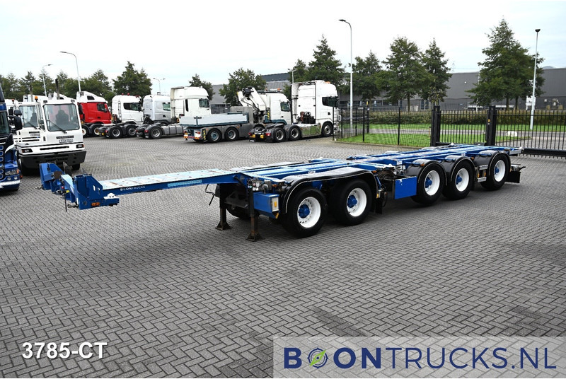 D-Tec CT-60-05D | 2x20-30-40-45ft HC * 3x STEERING * 4x LIFT AXLE * NL TRAILER - Kontejnerovy návěs/ Výměnná nástavba: obrázek 5 D-Tec CT-60-05D | 2x20-30-40-45ft HC * 3x STEERING * 4x LIFT AXLE * NL TRAILER - Kontejnerovy návěs/ Výměnná nástavba: obrázek 5