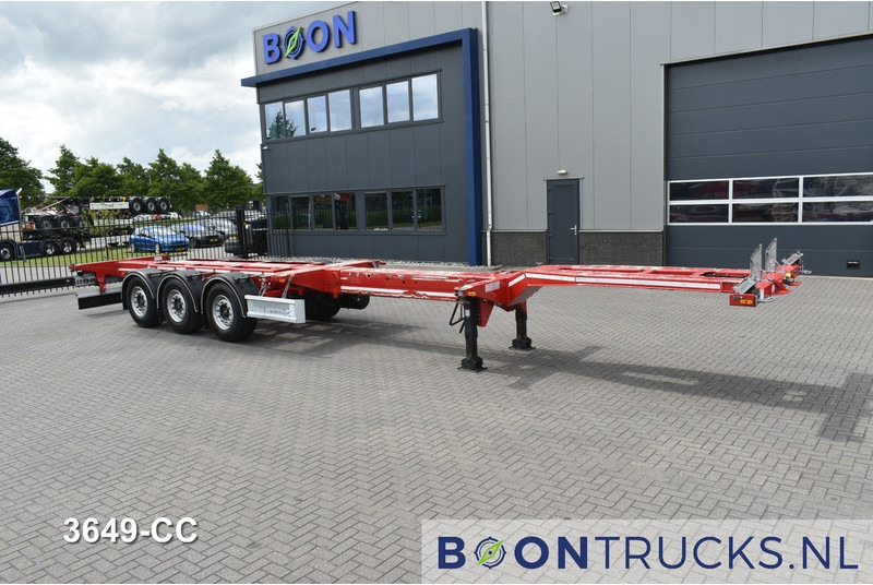 D-Tec FLEXITRAILER | 2x20-30-40-45ft HC * 2x LIFT AXLE * 2x EXTENDABLE * DISC BRAKES - Kontejnerovy návěs/ Výměnná nástavba: obrázek 4 D-Tec FLEXITRAILER | 2x20-30-40-45ft HC * 2x LIFT AXLE * 2x EXTENDABLE * DISC BRAKES - Kontejnerovy návěs/ Výměnná nástavba: obrázek 4