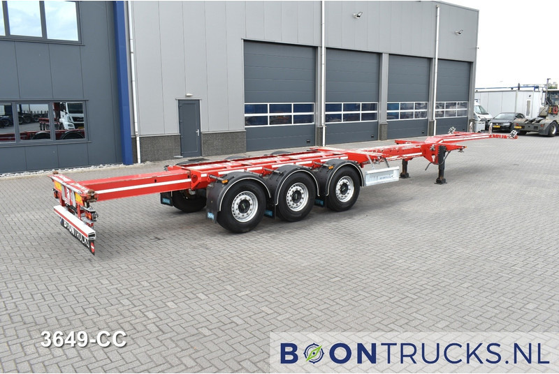 D-Tec FLEXITRAILER | 2x20-30-40-45ft HC * 2x LIFT AXLE * 2x EXTENDABLE * DISC BRAKES - Kontejnerovy návěs/ Výměnná nástavba: obrázek 2 D-Tec FLEXITRAILER | 2x20-30-40-45ft HC * 2x LIFT AXLE * 2x EXTENDABLE * DISC BRAKES - Kontejnerovy návěs/ Výměnná nástavba: obrázek 2