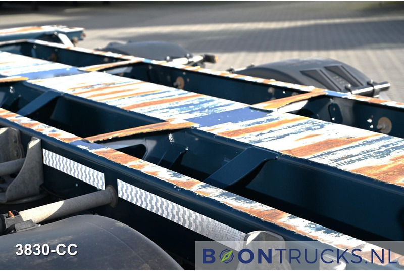 Kontejnerovy návěs/ Výměnná nástavba D-Tec FLEXITRAILER | 2x20-30-40-45ft HC * 2x LIFT AXLE * MB / DISC * NL TRAILER * APK 03-2026: obrázek 19
