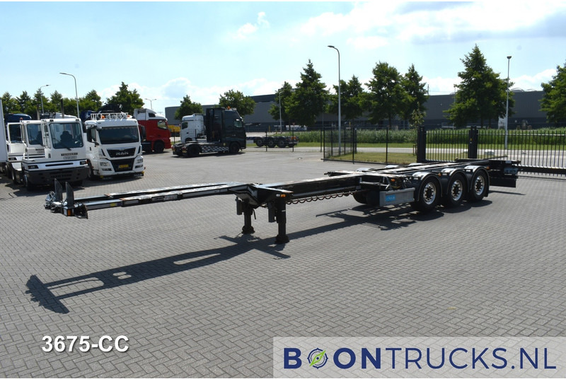 D-Tec FLEXITRAILER | 2x20-30-40-45ft HC * BPW / DISC * ALCOA * 3x EXTENDABLE - Kontejnerovy návěs/ Výměnná nástavba: obrázek 5 D-Tec FLEXITRAILER | 2x20-30-40-45ft HC * BPW / DISC * ALCOA * 3x EXTENDABLE - Kontejnerovy návěs/ Výměnná nástavba: obrázek 5