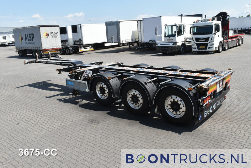 D-Tec FLEXITRAILER | 2x20-30-40-45ft HC * BPW / DISC * ALCOA * 3x EXTENDABLE - Kontejnerovy návěs/ Výměnná nástavba: obrázek 3 D-Tec FLEXITRAILER | 2x20-30-40-45ft HC * BPW / DISC * ALCOA * 3x EXTENDABLE - Kontejnerovy návěs/ Výměnná nástavba: obrázek 3