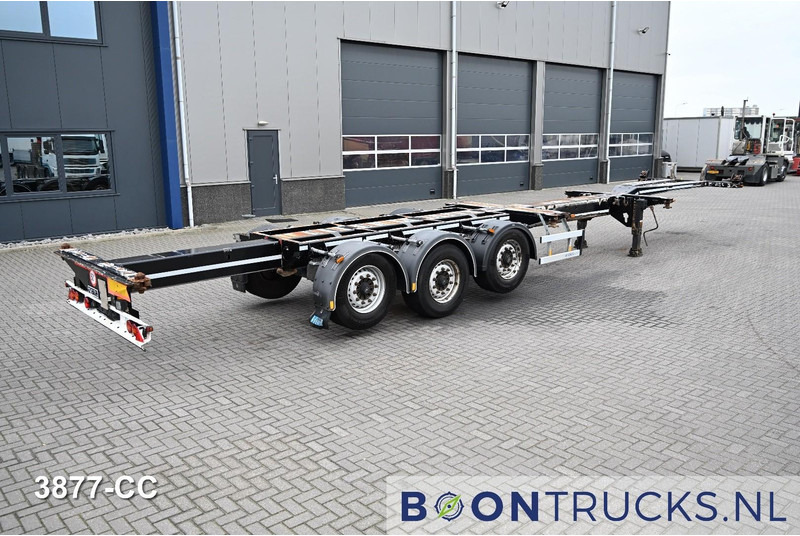D-Tec FLEXITRAILER LS | 2x20-30-40-45ft HC * 2x LIFT AXLE * BPW / DISC * 2x EXTENDABLE - Kontejnerovy návěs/ Výměnná nástavba: obrázek 2 D-Tec FLEXITRAILER LS | 2x20-30-40-45ft HC * 2x LIFT AXLE * BPW / DISC * 2x EXTENDABLE - Kontejnerovy návěs/ Výměnná nástavba: obrázek 2