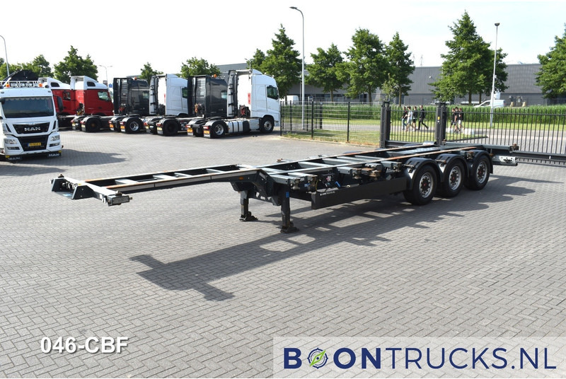 Kögel PORT 40 SIMPLEX 20 | 2x20-30-40ft HC * EXTENDABLE REAR * NL TRAILER - Kontejnerovy návěs/ Výměnná nástavba: obrázek 5 Kögel PORT 40 SIMPLEX 20 | 2x20-30-40ft HC * EXTENDABLE REAR * NL TRAILER - Kontejnerovy návěs/ Výměnná nástavba: obrázek 5
