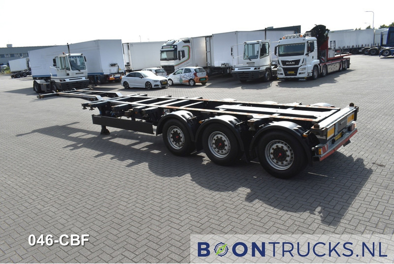 Kögel PORT 40 SIMPLEX 20 | 2x20-30-40ft HC * EXTENDABLE REAR * NL TRAILER - Kontejnerovy návěs/ Výměnná nástavba: obrázek 3 Kögel PORT 40 SIMPLEX 20 | 2x20-30-40ft HC * EXTENDABLE REAR * NL TRAILER - Kontejnerovy návěs/ Výměnná nástavba: obrázek 3