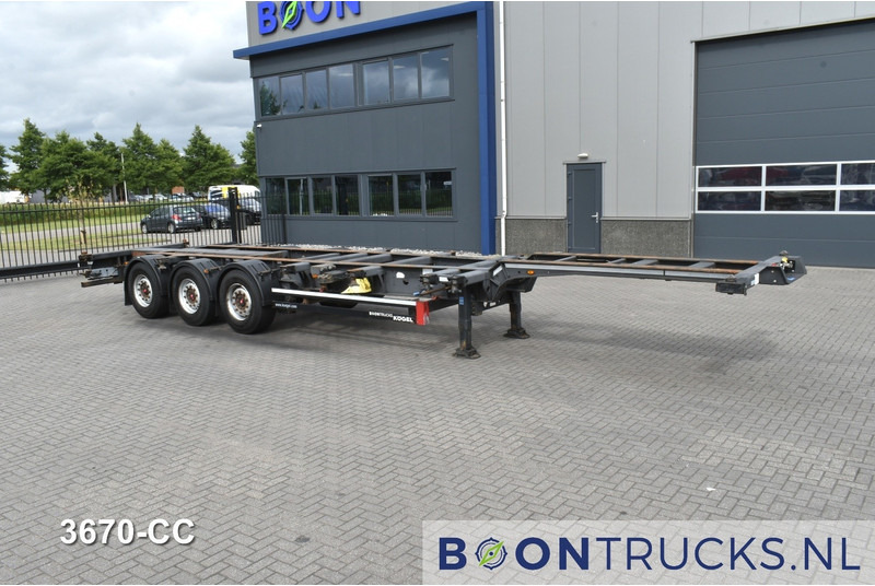 Kögel PORT 40 SIMPLEX 20 | 2x20-30-40ft HC * LIFT AXLE * SAF / DISC * EXTENDABLE REAR * MOT 02-2026 - Kontejnerovy návěs/ Výměnná nástavba: obrázek 4 Kögel PORT 40 SIMPLEX 20 | 2x20-30-40ft HC * LIFT AXLE * SAF / DISC * EXTENDABLE REAR * MOT 02-2026 - Kontejnerovy návěs/ Výměnná nástavba: obrázek 4